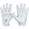 Bionic Women's StableGrip 2.0 Golf Glove -Silver Putters bionic womens stablegrip 2 golf glove white top bottom itempicture