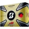 Bridgestone 2023 E12 Contact Matte Red Golf Balls -Silver Putters bridgestone 2023 e12 contact matte red golf balls hero itempicture