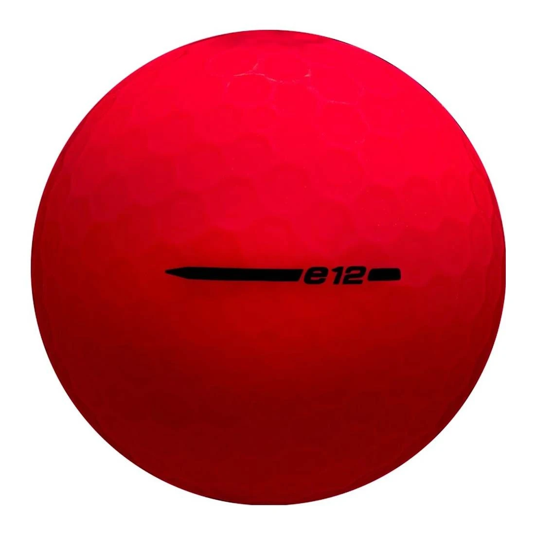 Bridgestone 2023 E12 Contact Matte Red Golf Balls 4 Bridgestone 2023 E12 Contact Matte Red Golf Balls - Image 2