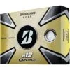 Bridgestone E12 Contact White Personalized Golf Balls -Silver Putters bridgestone 2023 e12 contact white golf balls hero itempicture 1