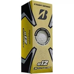 Bridgestone E12 Contact Golf Balls -Silver Putters bridgestone 2023 e12 contact white golf balls sleeve itempicture