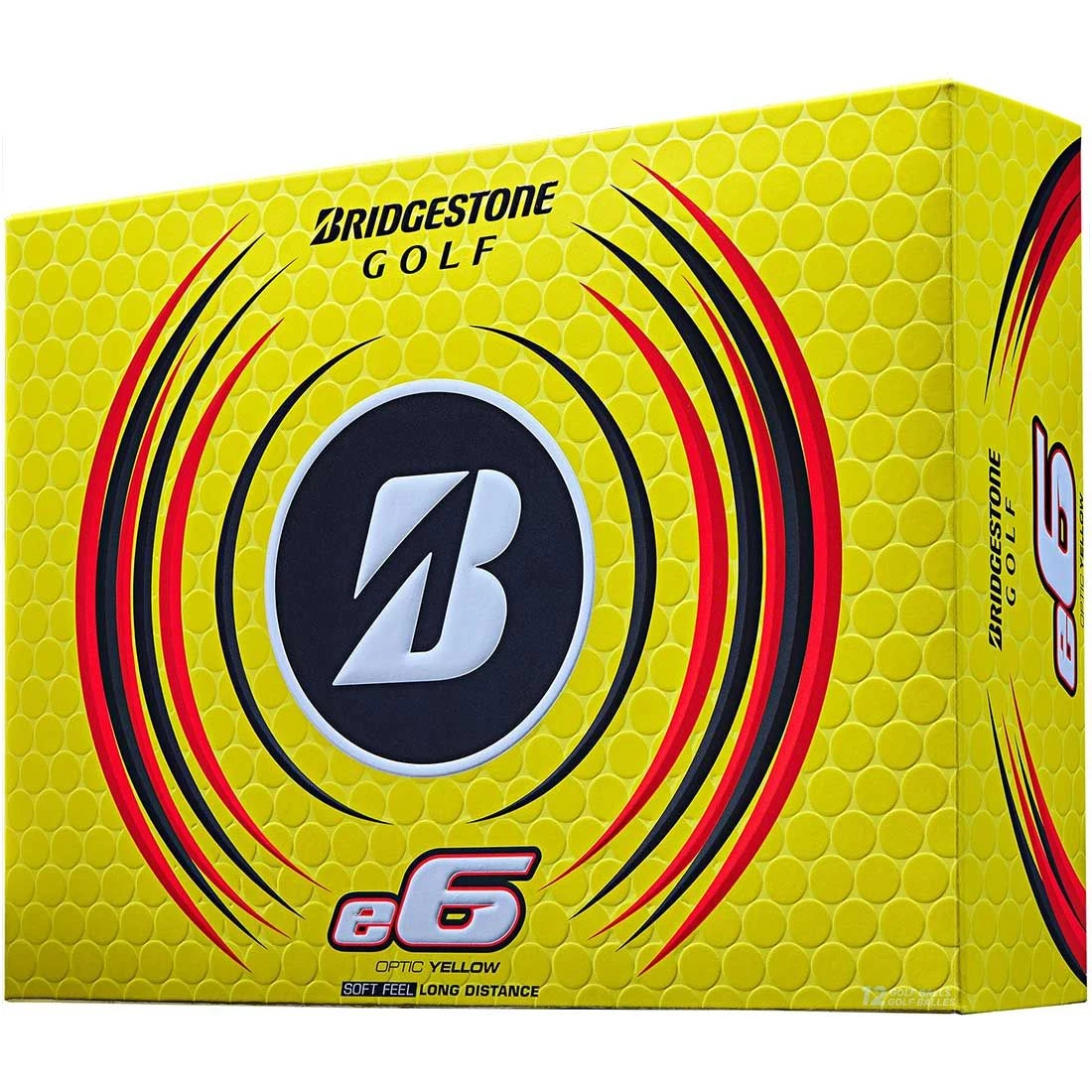 Bridgestone E6 Yellow Personalized Golf Balls 3 Bridgestone E6 Yellow Personalized Golf Balls