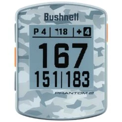 Bushnell Phantom 2 Golf GPS -Silver Putters bushnell phantom 2 golf gps camo front