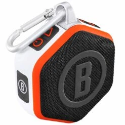 Bushnell Wingman Mini GPS Speaker -Silver Putters bushnell wingman mini gps speaker orange white hero itempicture