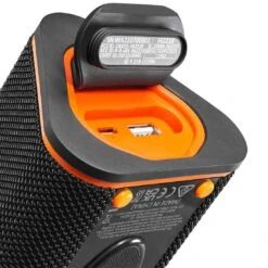 Bushnell Wingman View GPS Speaker -Silver Putters bushnell wingman view gps speaker charge port open v2 itempicture