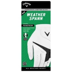 Callaway Weather Spann Golf Gloves (2-Pack) -Silver Putters callaway 2023 weather spann golf glove package itempicture