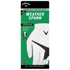 Callaway Women's Weather Spann Golf Gloves (2-Pack) -Silver Putters callaway 2023 womens weather spann golf glove package itempicture