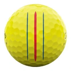 Callaway ERC Soft Yellow Personalized Golf Balls -Silver Putters callaway 23 erc soft yellow golf balls track lines itempicture 1