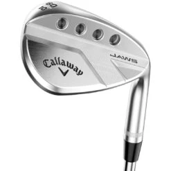 Callaway JAWS Full Toe Raw Face Chrome Wedge -Silver Putters callaway jaws full toe wedge chrome beauty itempicture