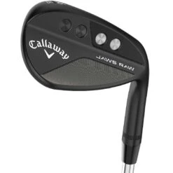 Callaway JAWS Raw Black Plasma Wedge -Silver Putters callaway jaws raw black plasma wedge hero itempicture 1