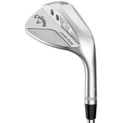 Callaway Jaws Raw Full Face Groove Wedge -Silver Putters callaway jaws raw face chrome wedge back itempicture 2