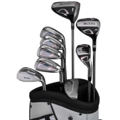 Cleveland Women's Bloom Complete Set -Silver Putters cleveland 2023 womens bloom complete set grey blue closeup itempicture