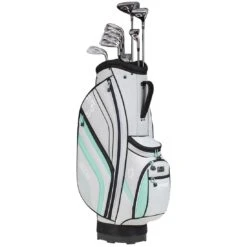 Cleveland Women's Bloom Complete Set -Silver Putters cleveland 2023 womens bloom complete set grey blue no headcovers itempicture