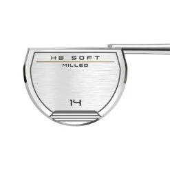 Cleveland HB Soft Milled 14 Putter 18 Cleveland HB Soft Milled 14 Putter -Silver Putters cleveland hb soft milled 14 putter sole itempicture