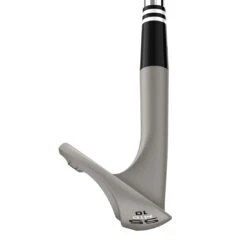 Cleveland RTX ZipCore Raw Wedge -Silver Putters cleveland rtx zipcore raw wedge toe view 1