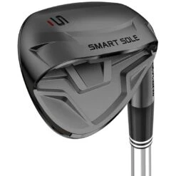 Cleveland Smart Sole 4 Black Satin S Wedge -Silver Putters cleveland smart sole 4 black satin s wedge money itempicture 1
