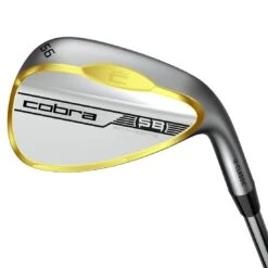 Cobra Snakebite Chrome Wedge -Silver Putters cobra 2023 snakebite chrome wedge classic grind itempicture 1