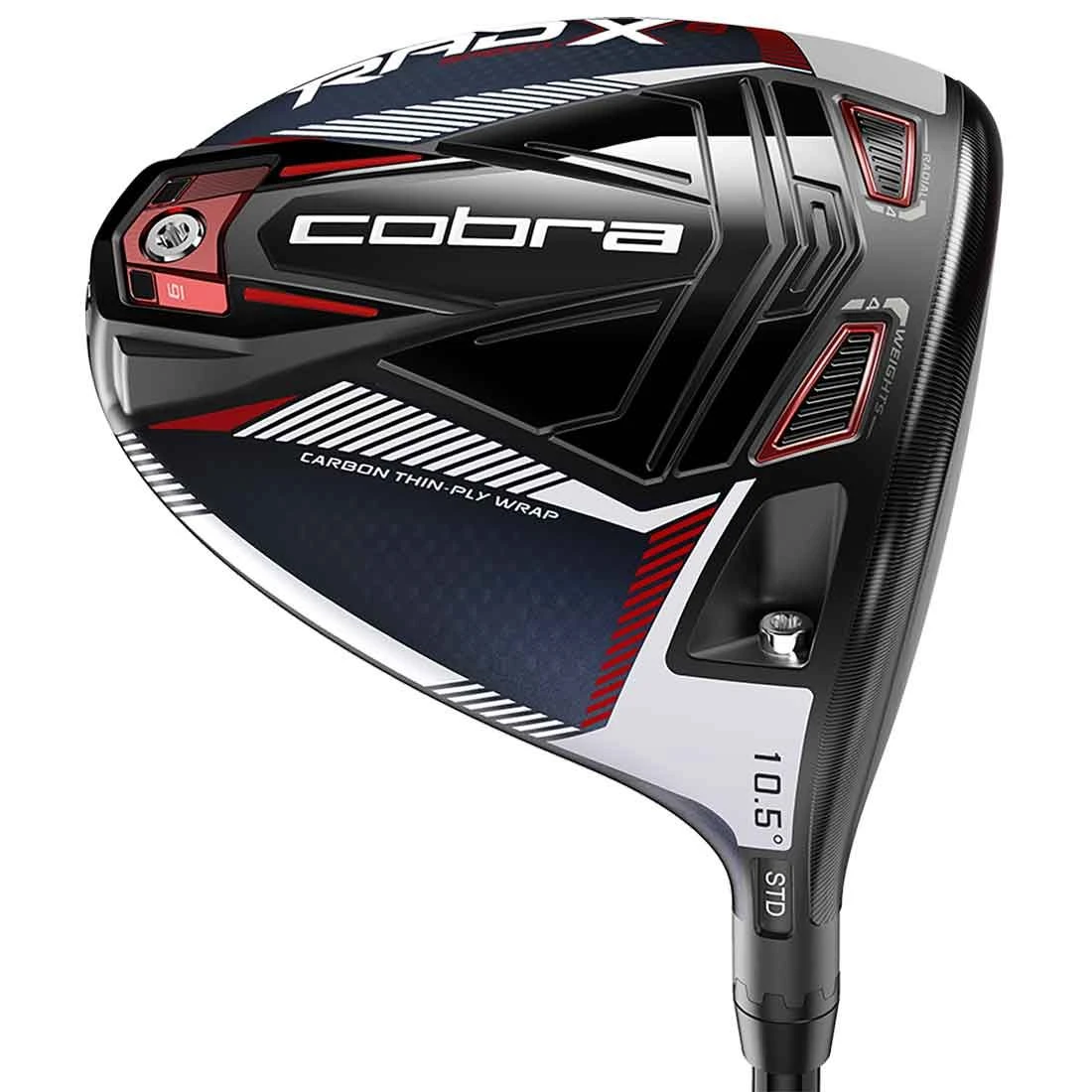 Cobra King Radspeed XB Driver Peacoat/Red 8 Cobra King Radspeed XB Driver Peacoat/Red - Image 6