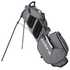 Cobra Ultralight Pro Stand Bag 17 Cobra Ultralight Pro Stand Bag -Silver Putters cobra ul22 ultralight pro stand bag back view itempicture