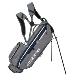 Cobra Ultralight Pro Stand Bag 14 Cobra Ultralight Pro Stand Bag -Silver Putters cobra ul22 ultralight pro stand bag grey navy itempicture