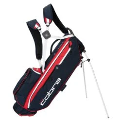 Cobra Ultralight Pro Stand Bag 12 Cobra Ultralight Pro Stand Bag -Silver Putters cobra ul22 ultralight pro stand bag navy red white itempicture