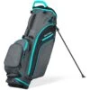 Datrek Go Lite Hybrid Stand Bag -Silver Putters datrek 2024 go lite hybrid stand bag charcoal turquoise black itempicture