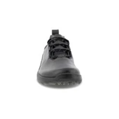 Ecco Biom H4 Golf Shoes Black/Black 16 Ecco Biom H4 Golf Shoes Black/Black -Silver Putters ecco biom h4 golf shoes black black front itempicture