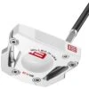 Evnroll EV12 White Inline Slant Putter -Silver Putters evnroll ev12 white inline slant putter sole itempicture