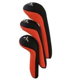 Pro Active Sports Stealth Headcovers 3-Pack -Silver Putters flame 7363 1