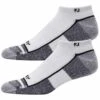 FootJoy ProDry Low Cut Socks (2 Pairs) -Silver Putters footjoy 2024 prodry low cut socks 2 pack white itempicture