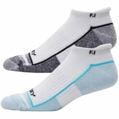 FootJoy ProDry Roll Tab Socks (2 Pairs) 7 FootJoy ProDry Roll Tab Socks (2 Pairs) -Silver Putters footjoy 2024 prodry roll tab socks 2 pack white light blue itempicture