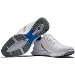 FootJoy FJ Fuel BOA Golf Shoes White -Silver Putters footjoy fj fuel boa golf shoes white 55446 beauty itempicture