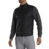 FootJoy Full Zip Hybrid Jacket -Silver Putters footjoy full zip hybrid jacket black charcoal front itempicture
