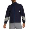 FootJoy HydroLite X Rain Jacket 1 FootJoy HydroLite X Rain Jacket -Silver Putters footjoy hydrolite x rain jacket navy grey itempicture