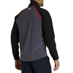 FootJoy HydroTour Rain Jacket 15 FootJoy HydroTour Rain Jacket -Silver Putters footjoy hydrotour rain jacket black charcoal red back itempicture