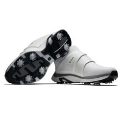 FootJoy HyperFlex BOA Golf Shoes White -Silver Putters footjoy hyperflex boa golf shoes white 51099 pair2 itempicture