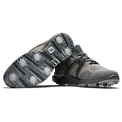 FootJoy HyperFlex Golf Shoes Charcoal/Grey -Silver Putters footjoy hyperflex golf shoes charcoal grey alternate