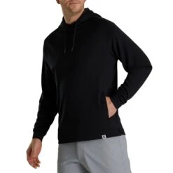 FootJoy Lightweight Hoodie -Silver Putters footjoy lightweight hoodie black front itempicture