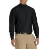 FootJoy Long Sleeve Mock Shirt -Silver Putters footjoy long sleeve mock shirt black front itempicture