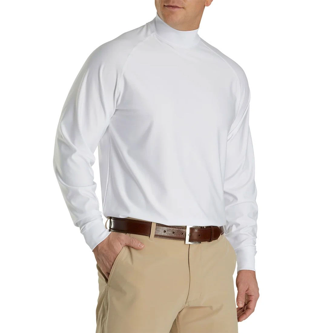 FootJoy Long Sleeve Mock Shirt 4 FootJoy Long Sleeve Mock Shirt - Image 2