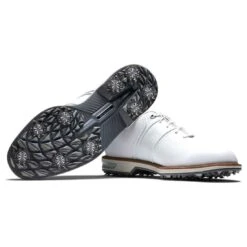 FootJoy Premiere Series Packard Golf Shoes White/White -Silver Putters footjoy premiere series packard golf shoes white white combo