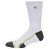 FootJoy Tech D.R.Y. Crew Socks -Silver Putters footjoy tech dry crew socks white itempicture
