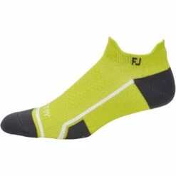 FootJoy Tech D.R.Y. Roll Tab Socks -Silver Putters footjoy tech dry roll tab socks green itempicture