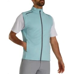 FootJoy ThermoSeries Fleece Back Vest -Silver Putters footjoy thermoseries fleece back vest seaglass itempicture