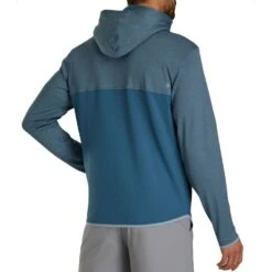 FootJoy ThermoSeries Full Zip Hoodie 10 FootJoy ThermoSeries Full Zip Hoodie -Silver Putters footjoy thermoseries full zip hoodie slate back itempicture
