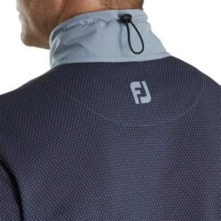 FootJoy ThermoSeries Hybrid Jacket -Silver Putters footjoy thermoseries hybrid jacket charcoal grey detail itempicture