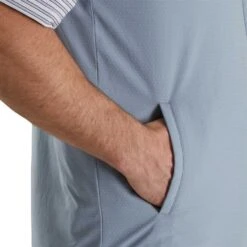 FootJoy ThermoSeries Vest 9 FootJoy ThermoSeries Vest -Silver Putters footjoy thermoseries vest grey detail itempicture