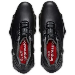 FootJoy Tour Alpha Golf Shoes Black/Red 15 FootJoy Tour Alpha Golf Shoes Black/Red -Silver Putters footjoy tour alpha golf shoes black red top itempicture