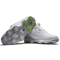 FootJoy Tour Alpha Golf Shoes White/Grey/Lime -Silver Putters footjoy tour alpha golf shoes white grey lime combo itempicture