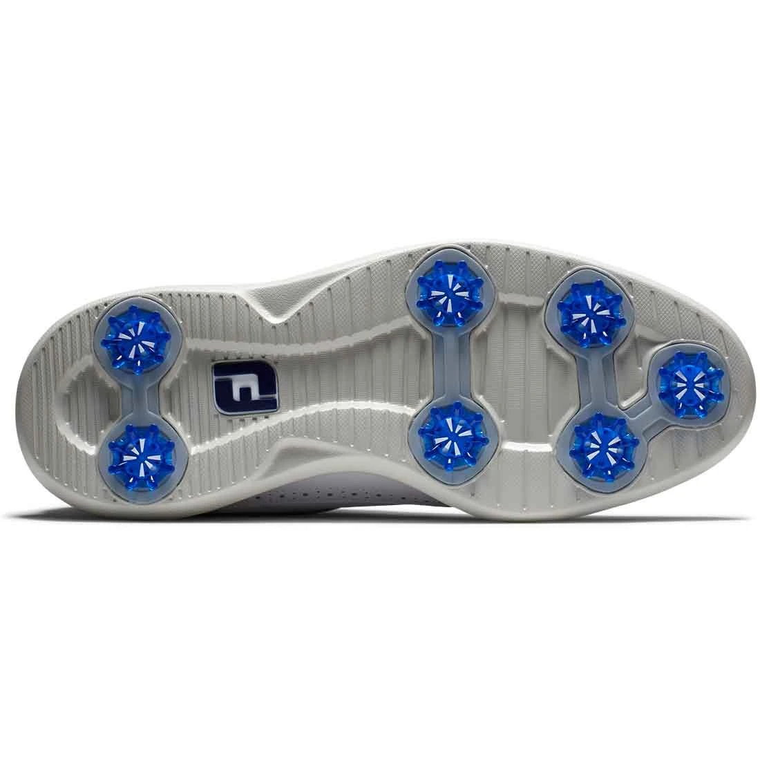 FootJoy Traditions Wing Tip Golf Shoes White/Navy/Grey 4 FootJoy Traditions Wing Tip Golf Shoes White/Navy/Grey - Image 2